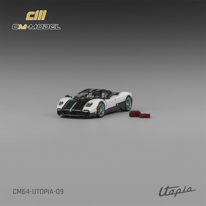 [Preorder] CM Model 1:64 Pagani Utopia Pearl White