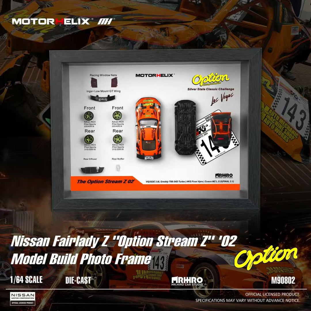 [Preorder] MOTORHELIX 1:64 Nissan Fairlady Z "Option Stream Z" &