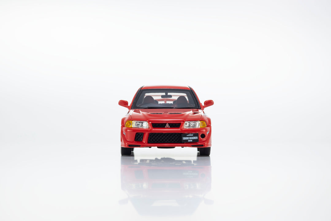 [Preorder] Kyosho 1:43 Mitsubishi Lancer Evolution VI TME Red with Rallyart Stripe
