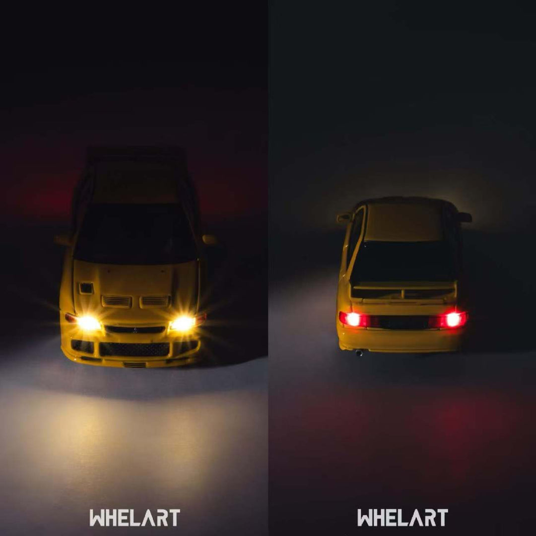 [Preorder] WHELART 1:64 Mitsubishi EVO3 Yellow H-003A