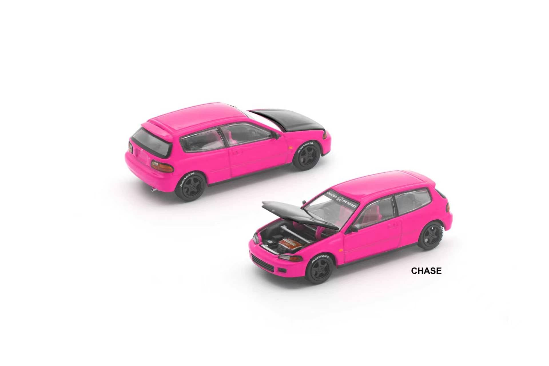 Preorder] POPRACE x Enigma 1:64 HONDA CIVIC EG6 PINK PRE027