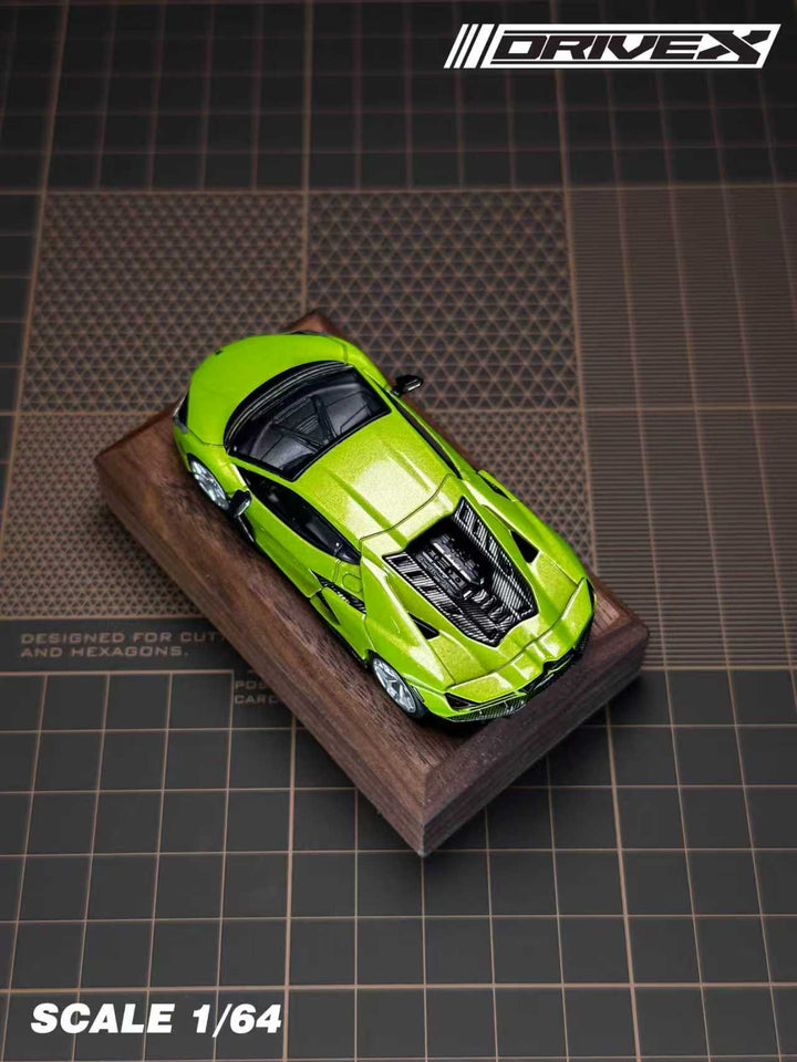 [Preorder] Drive X 1:64 Lamborghini Revuelto Hanging Card Board (7 Colours)