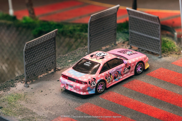 [Preorder] Tarmac Works 1:64 VERTEX Nissan Silvia (S14) Minnie Mouse T64G-018-MN
