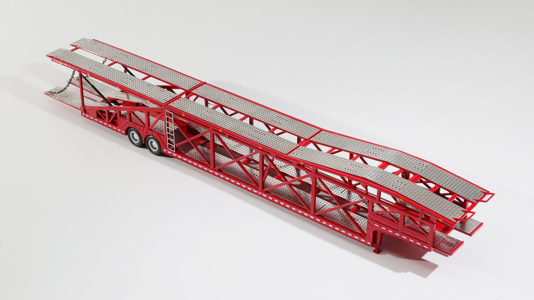 [Preorder] GCD 1:64 CAR CARRIER TRAILER RED KS-120-588