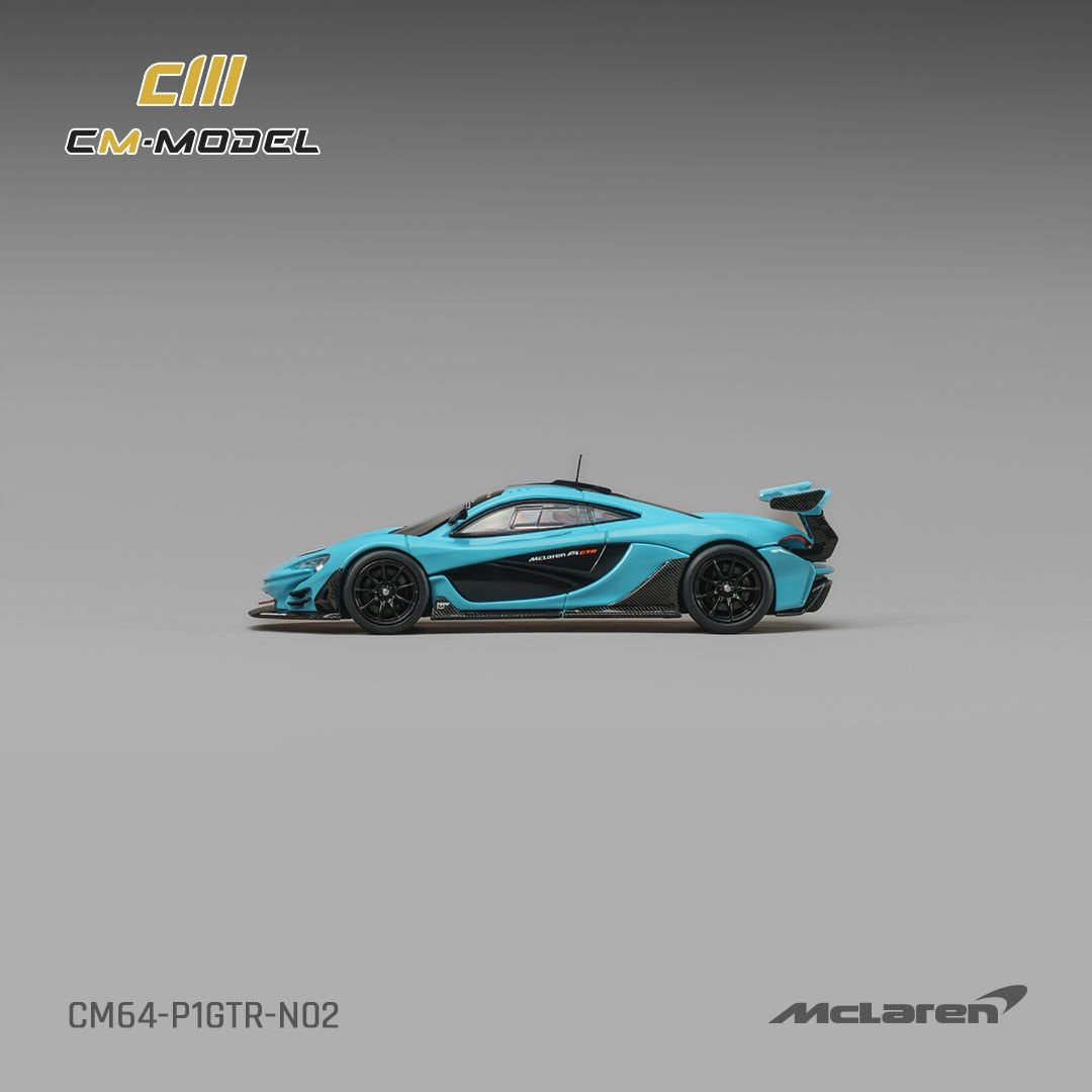 [Preorder] CM Model 1:64 Mclaren P1GTR Iridium Blue CM64‑P1GTR‑N02