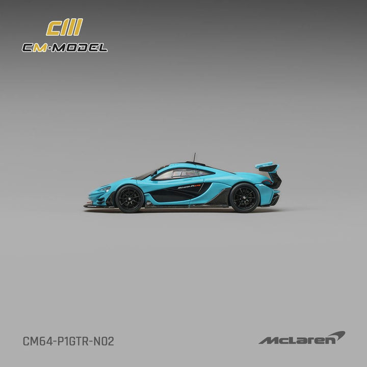 [Preorder] CM Model 1:64 Mclaren P1GTR Iridium Blue CM64‑P1GTR‑N02