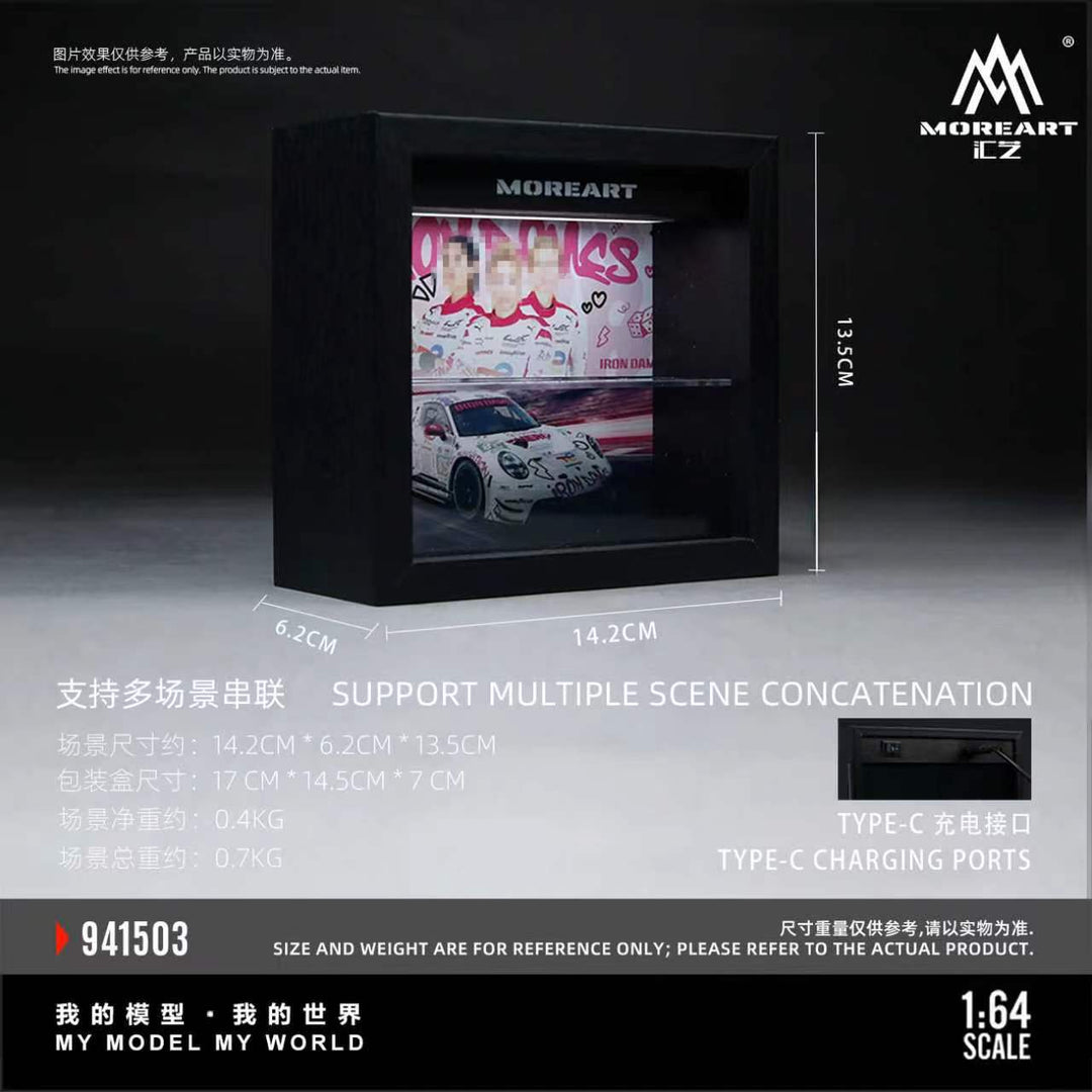 [Preorder] MoreArt 1:64 INTEGRATED PHOTO FRAME WITH IRON LADY PAINT FINISH MO941503