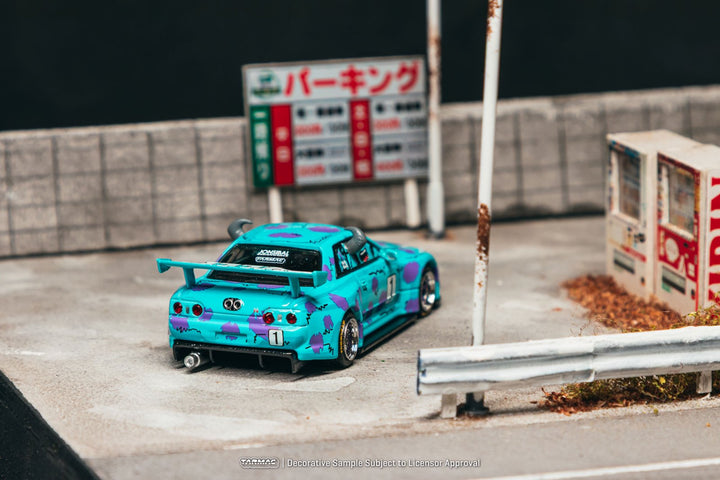 [Preorder] Tarmac Works 1:64 Nissan Skyline GT-R R32 Widebody Jonsibal Disney Sulley – Global64 T64G-061-SUL