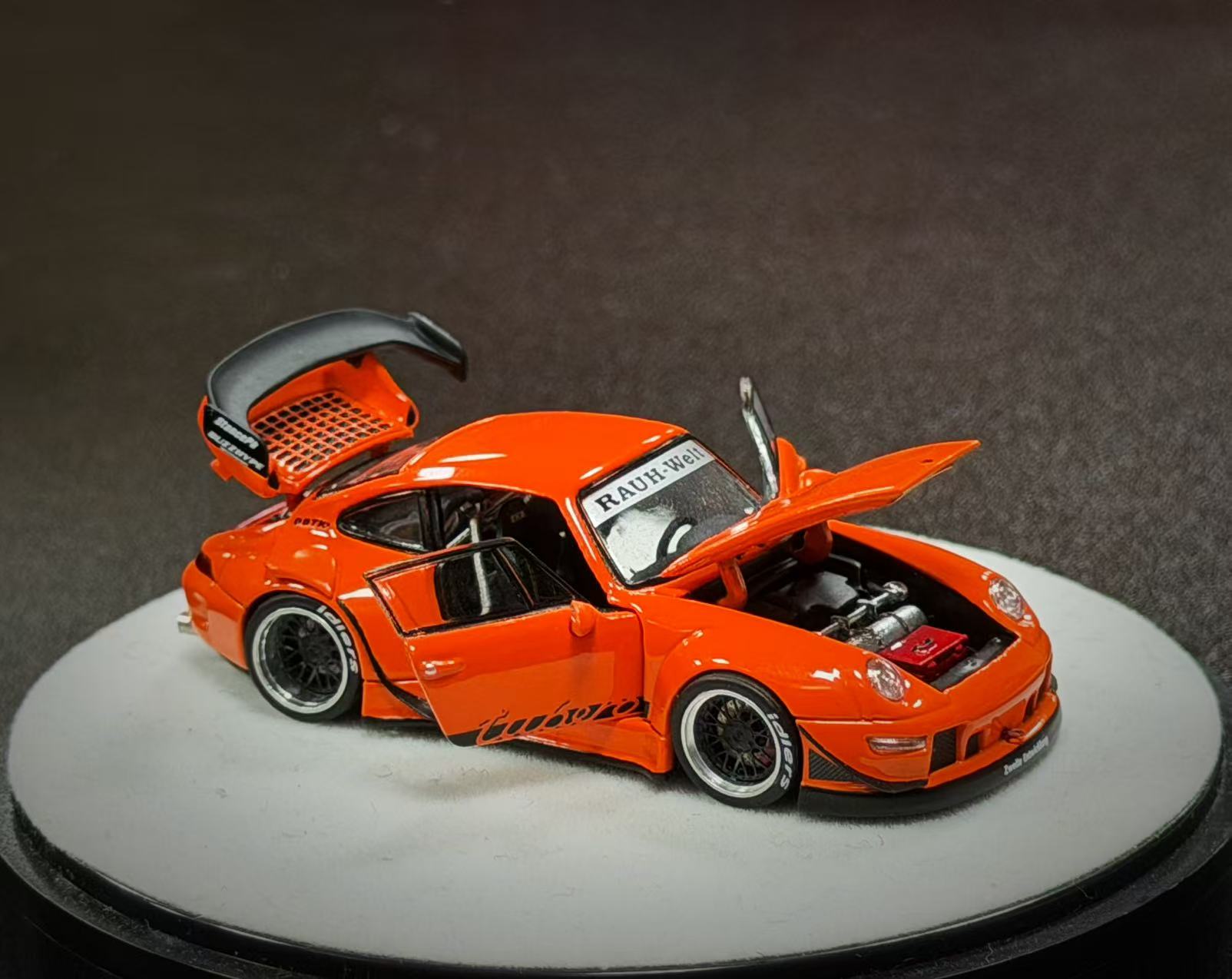 Preorder] PGM 1:64 Porsche RWB 993 Thermal Orange PGM-640315 (2