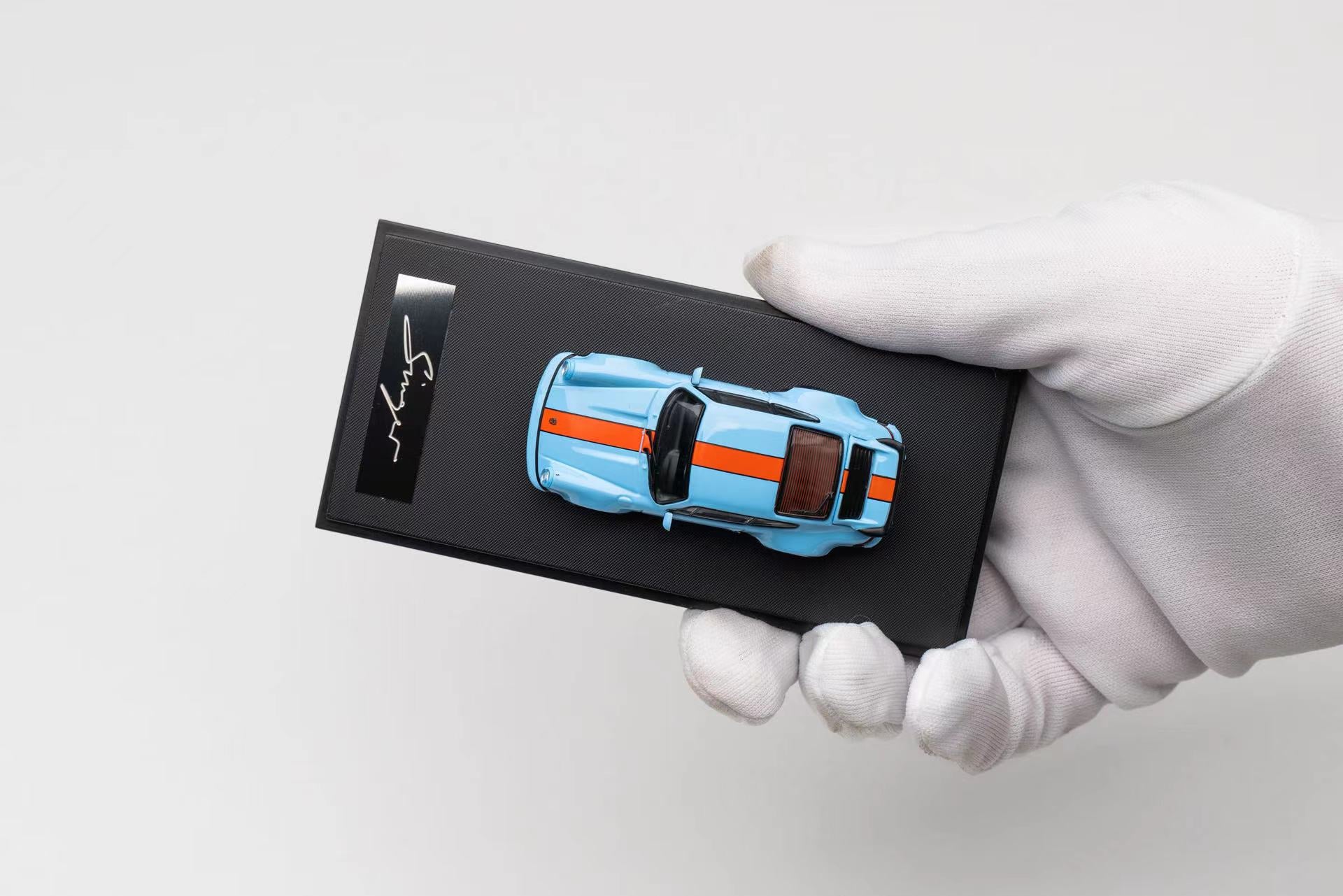 Aircooled 1:64 Porsche Singer Turbo Study 930 - Gulf – Horizon Diecast