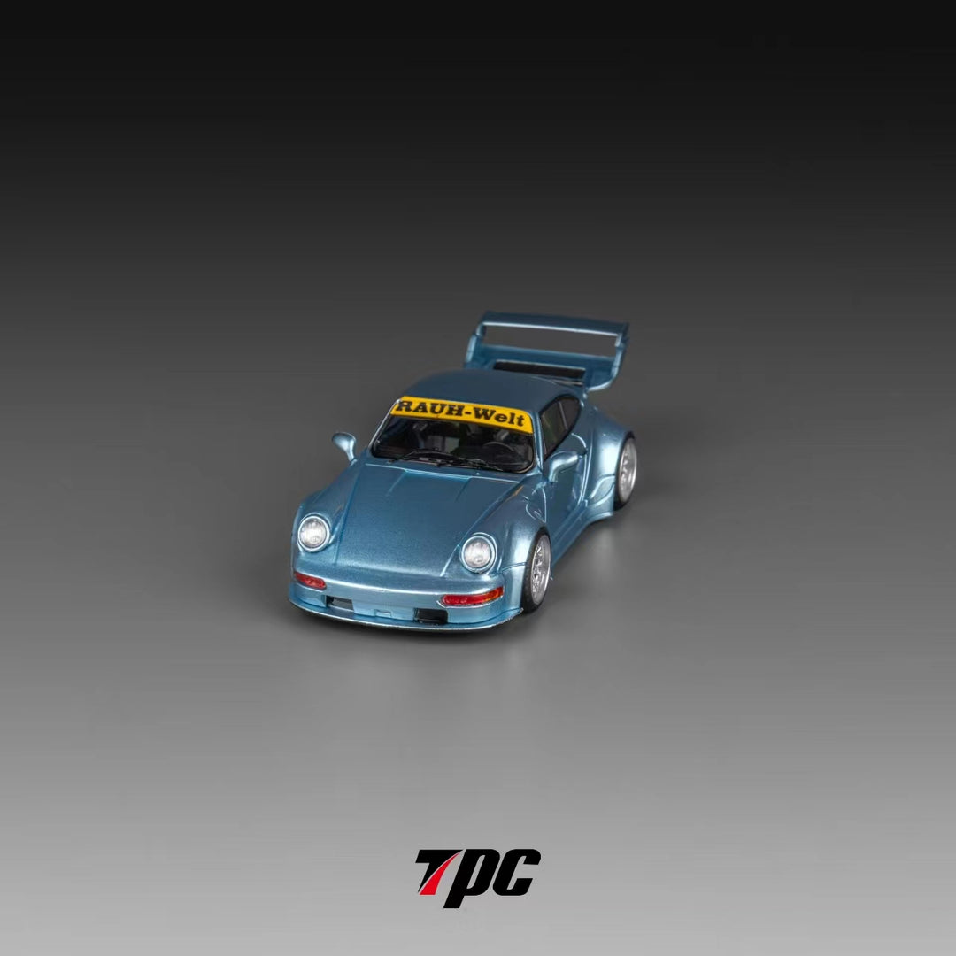 TPC 1:64 Porsche RWB 993 Ice Blue