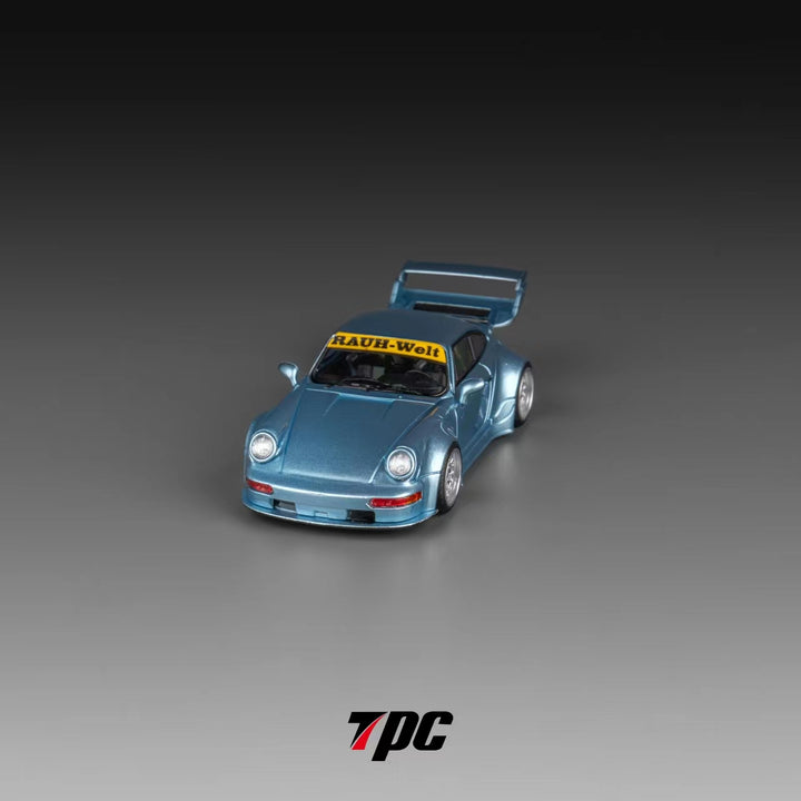 TPC 1:64 Porsche RWB 993 Ice Blue