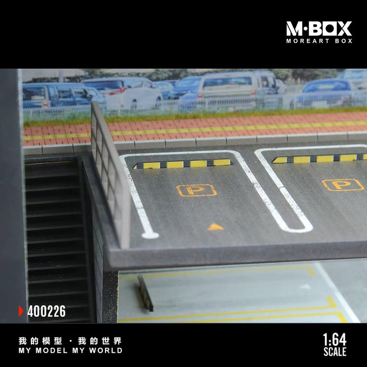 [Preorder] MBOX 1:64 CONTAINER UNDERGROUND PARKING GARAGESCENE-VERSION B MB400226