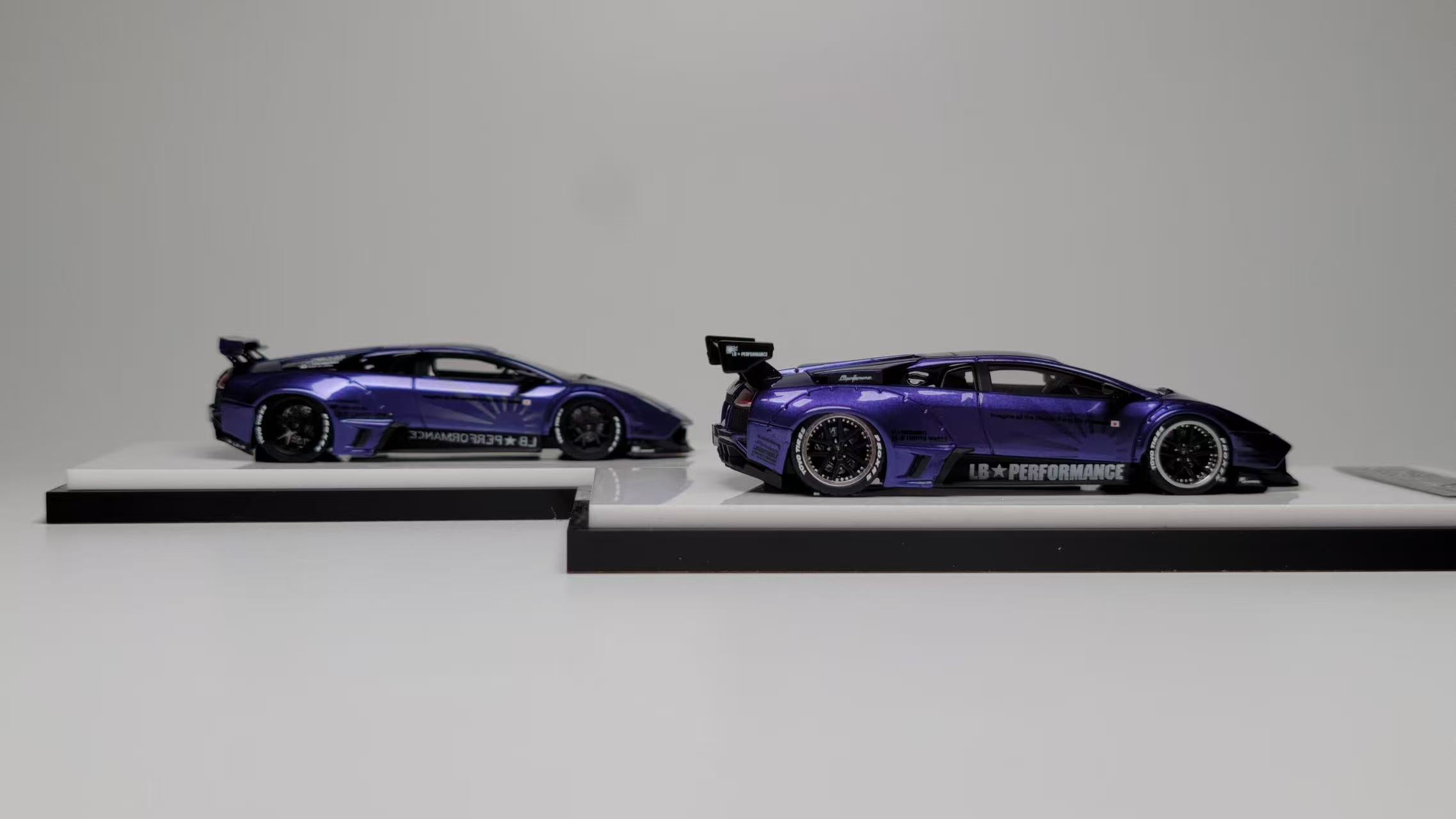 1/64 404 error ランボルギーニ　ムルシエラゴ gtウィング　水色 Preorder] 404 ERROR 1:64 LBWK Lamborghini Murciélago (8 Variants
