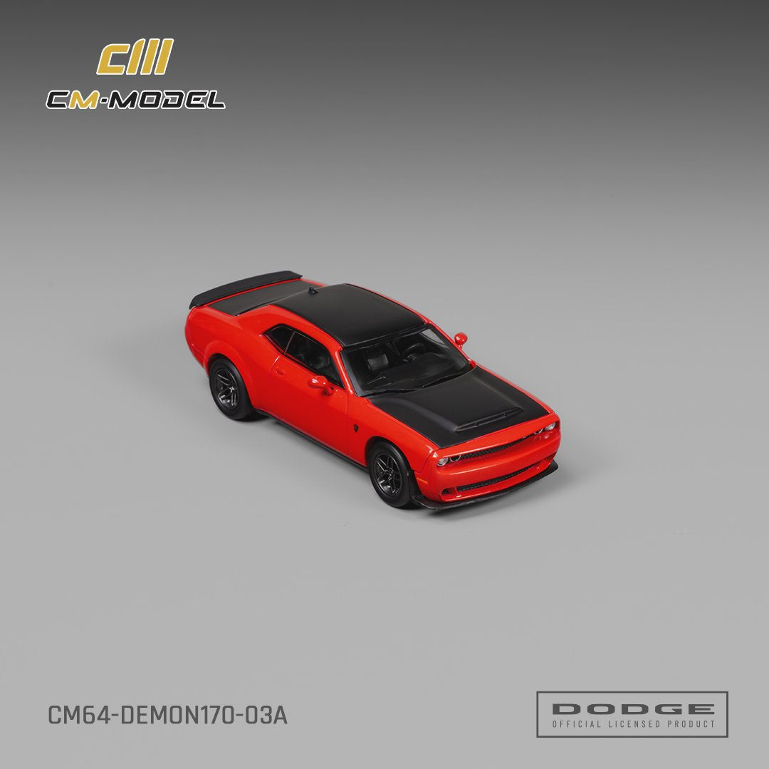 [Preorder] CM Model 1:64 Dodge Demon170 TorRed CM64‑DEMON170‑03A