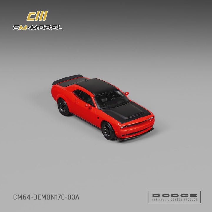 [Preorder] CM Model 1:64 Dodge Demon170 TorRed CM64‑DEMON170‑03A