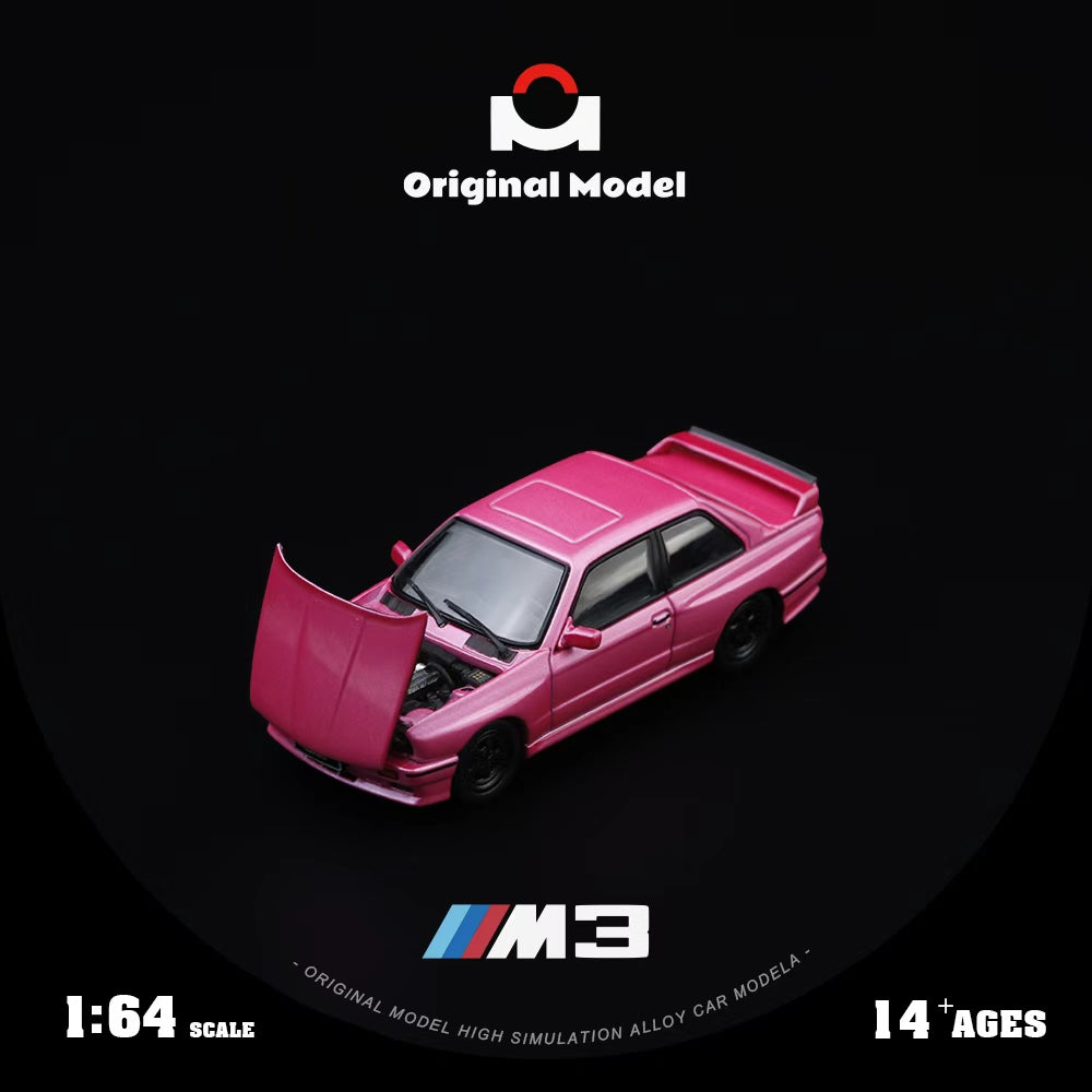 [Preorder] Original Model 1:64 BMW E30 M3 - Pearl Pink OM647811