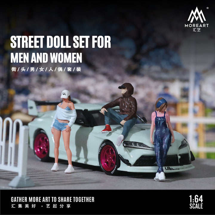 [Preorder] MoreArt 1:64 STREET DOLL SET MO223027