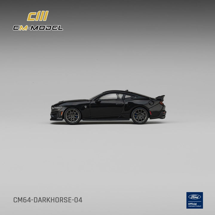 [Preorder] CM Model 1:64 Ford Mustang Darkhorse Shadow Black CM64‑DARKHORSE‑04