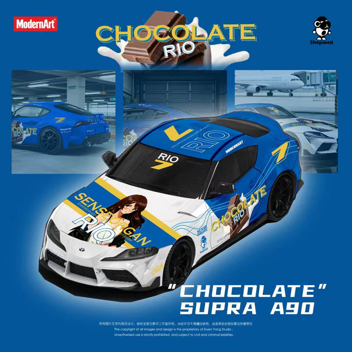 [Preorder] ModernArt X ShepWell 1:64 Toyota Supra A90 CHOCOLATE MD647417