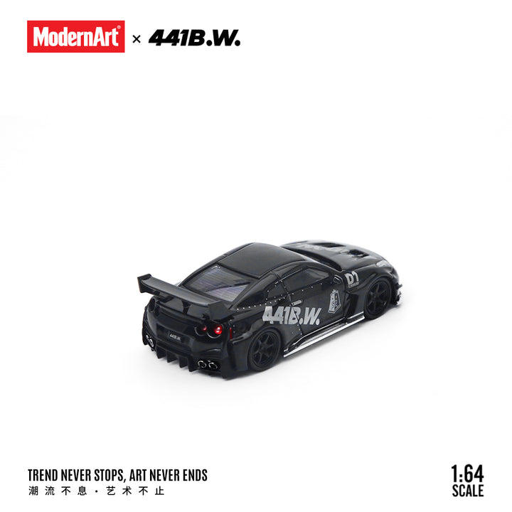 [Preorder] ModernArt 1:64 Nissan GTR35 &amp; Mercedes Actros Truck set (2 Versions) MD641530/MD641531