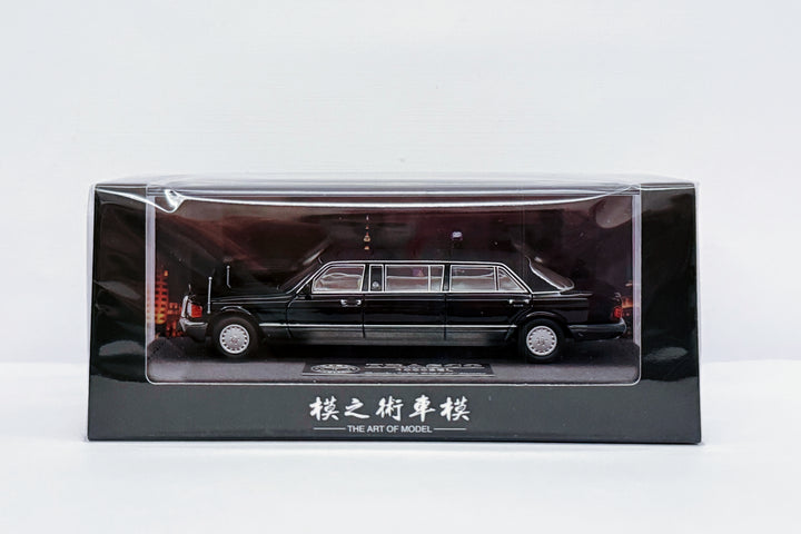 [Preorder] THE ART OF MODEL 1:64 Mercedes-Benz S-Class (W126) Long-Wheelbase Limousine Black