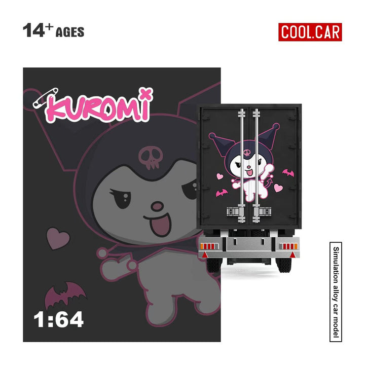 [Preorder] Cool Car 1:64 Scania Container Truck Kuromi Livery CC644032