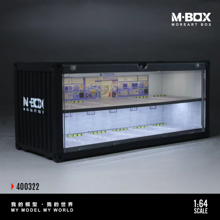 [Preorder] MBOX 1:64 CONTAINER MODEL STORAGE SCENE (2 Versions) MB400321/MB400322