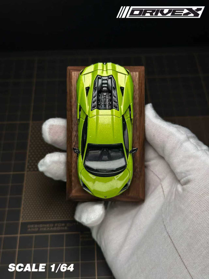 [Preorder] Drive X 1:64 Lamborghini Revuelto Hanging Card Board (7 Colours)