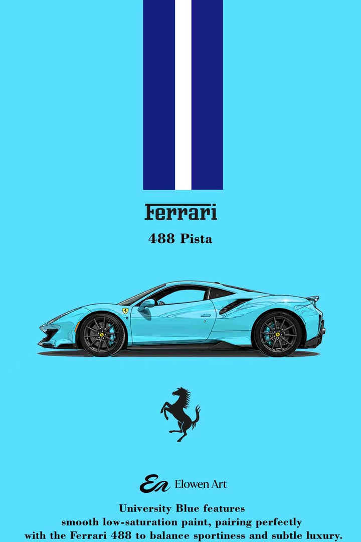 [Preorder] Elowen Art 1:64 488 Pista (5 Colours)