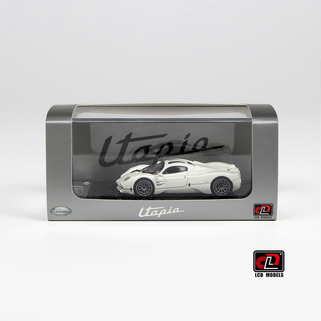 LCD 1:64 Pagani Utopia White