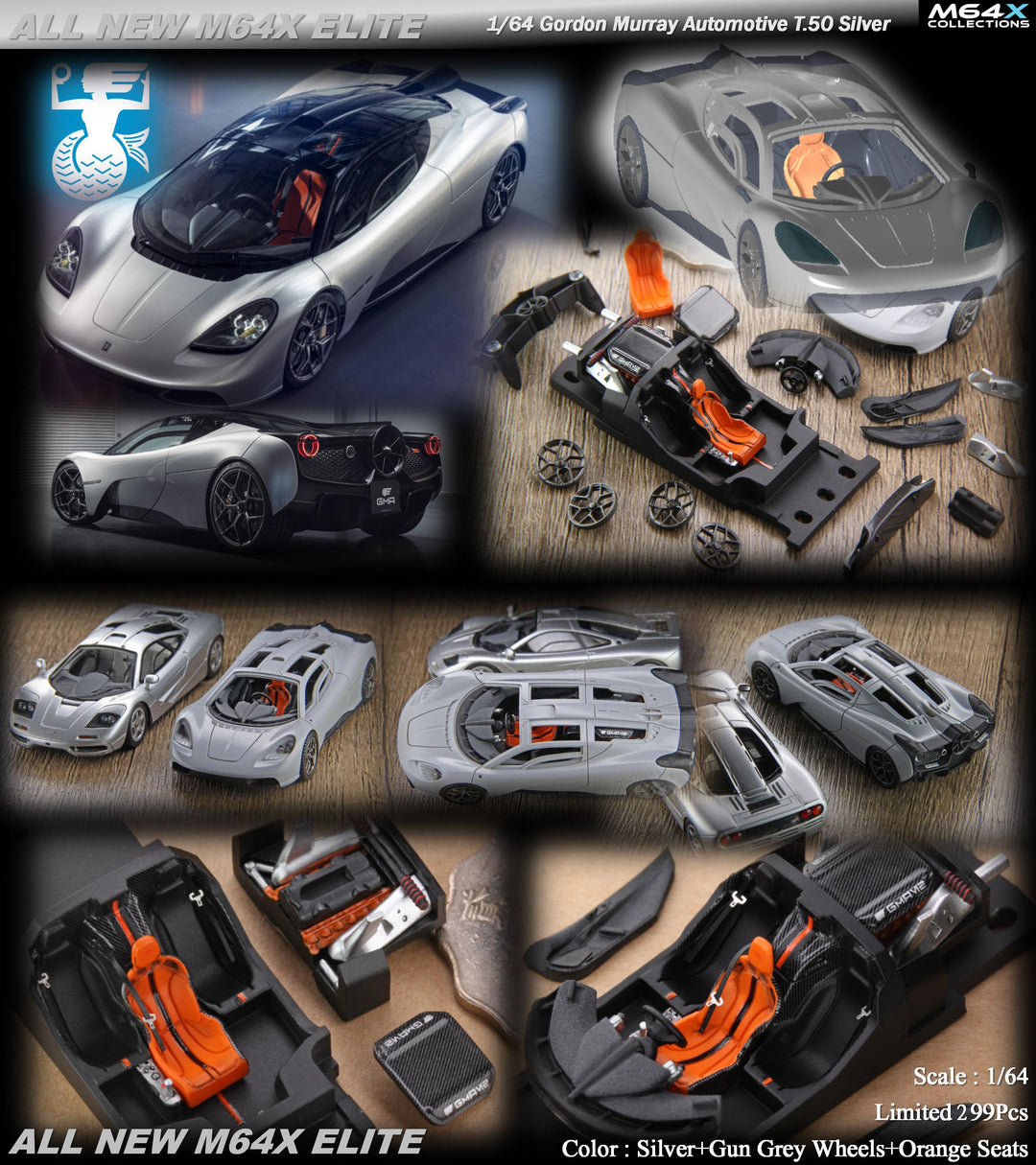 [Preorder] M64X 1:64 Elite GMA T.50 (9 Colours)