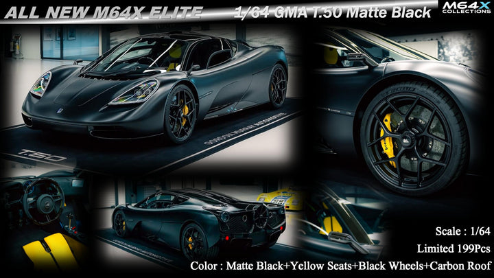 [Preorder] M64X 1:64 Elite GMA T.50 (9 Colours)