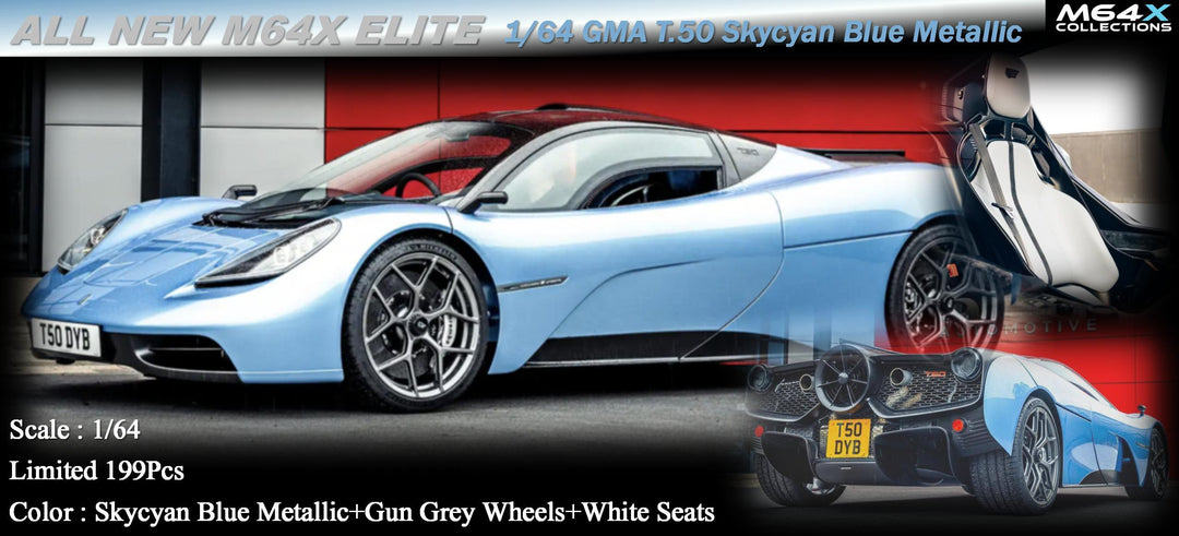 [Preorder] M64X 1:64 Elite GMA T.50 (9 Colours)