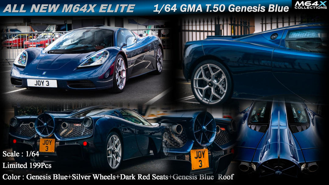 [Preorder] M64X 1:64 Elite GMA T.50 (9 Colours)