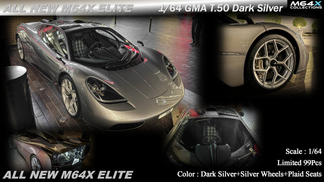 [Preorder] M64X 1:64 Elite GMA T.50 (9 Colours)