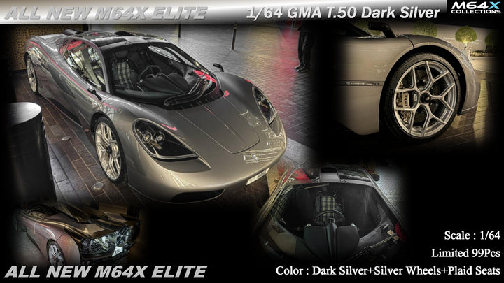 [Preorder] M64X 1:64 Elite GMA T.50 (9 Colours)