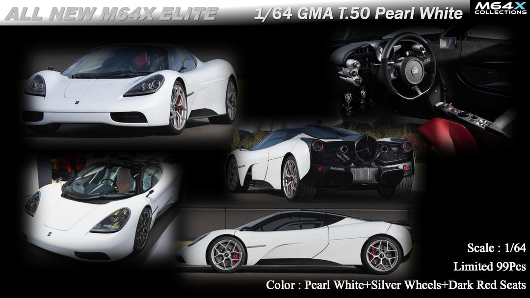 [Preorder] M64X 1:64 Elite GMA T.50 (9 Colours)