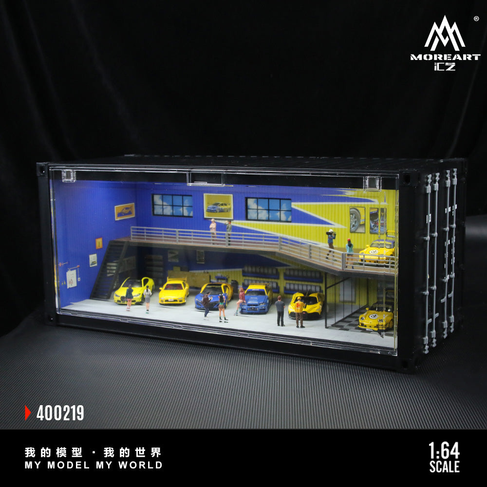 [Preorder] MoreArt 1:64 CONTAINER REPAIR SHOP SCENARIO J MO400219