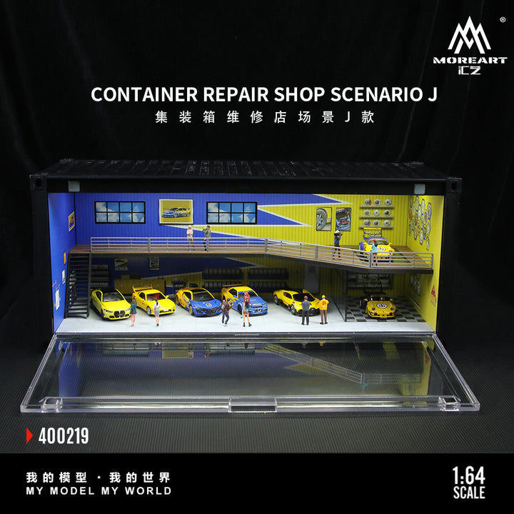 [Preorder] MoreArt 1:64 CONTAINER REPAIR SHOP SCENARIO J MO400219