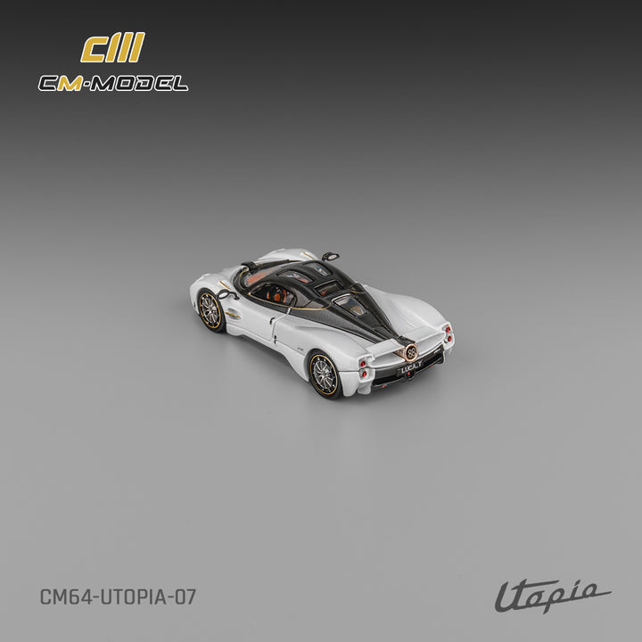 [Preorder] CM Model 1:64 Pagani Utopia Pearl White CM64-Utopia-07