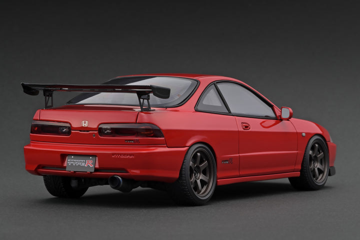 Ignition Model 1:18 Honda INTEGRA (DC2) TYPE R Red With B18C Engine IG3057