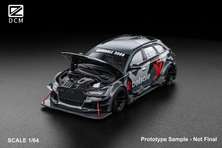 [Preorder] DCM 1:64 Audi RS6 C7 DTM Betsafe Gumball 3000 - Betsafe Livery