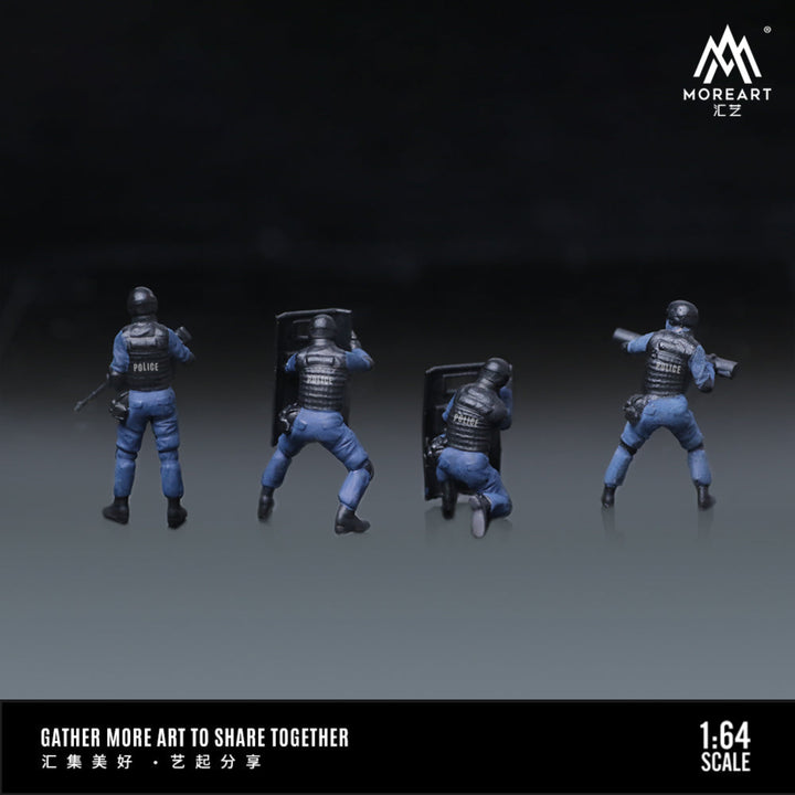 [Preorder] MoreArt 1:64 ARMED POLIGE DOLL D SET