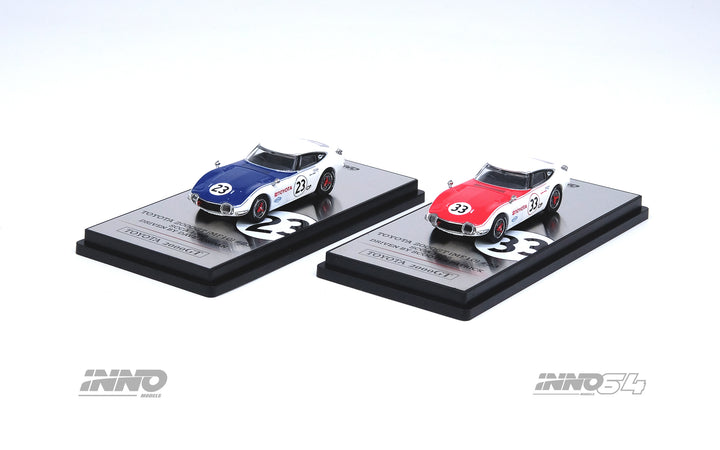 Inno64 1:64 Toyota 2000GT #23 & #33 SCCA 1968 Box Set Collection IN64-2000GT-SCCA68-BS Front