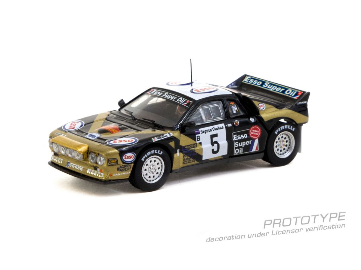 ターマックワークス 1/64 ランシア 037 ラリー カタロニア 1985 Tarmac Works 1:64 Lancia 037 Rally Rally Catalunya 1985 T64P