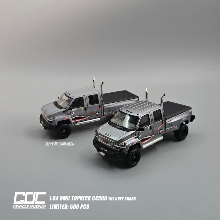 [Preorder] GOC 1:64 GMC TOPKICK C4500 - The Grey Shark