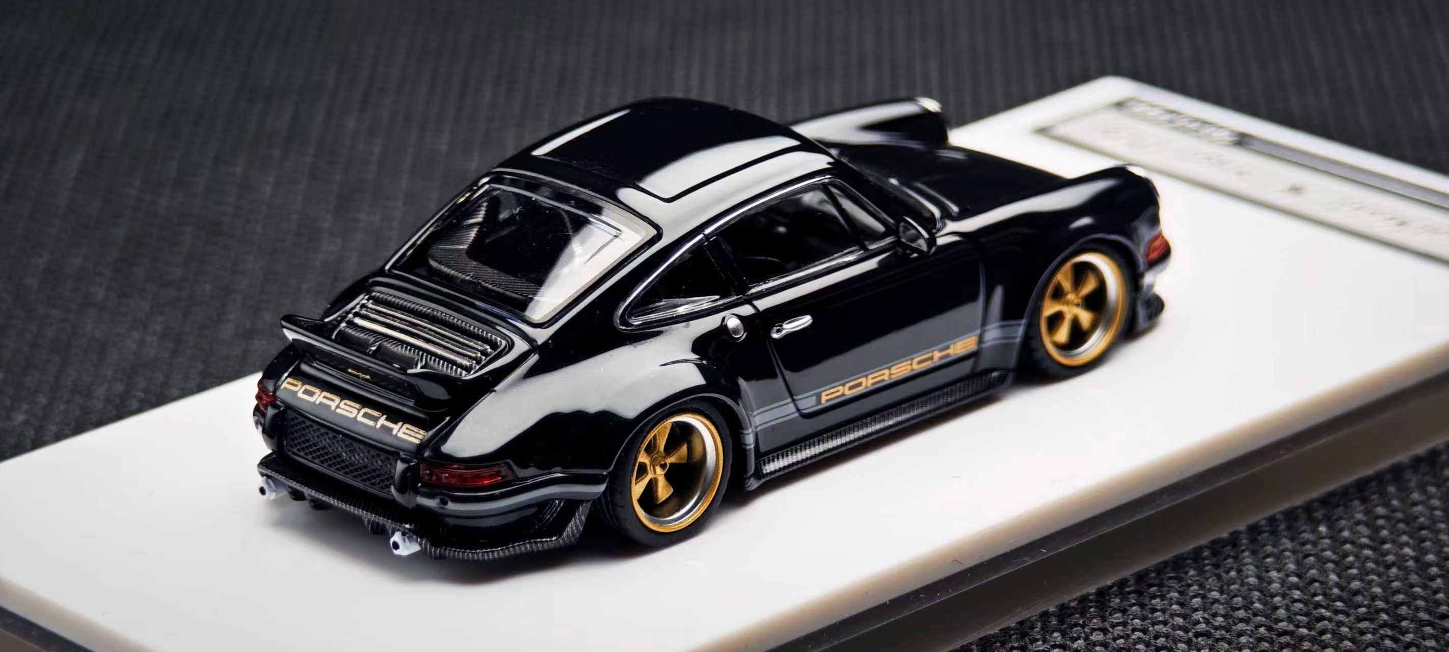 Zincit Model singer DLS 黒　1/64 Preorder] Zincit Model 1:64 Porsche Singer DLS (2 Colours