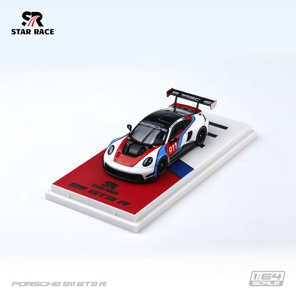 [Preorder] Star Race 1:64 Porsche 911 GT3 R 911 Stripe Version SR64056
