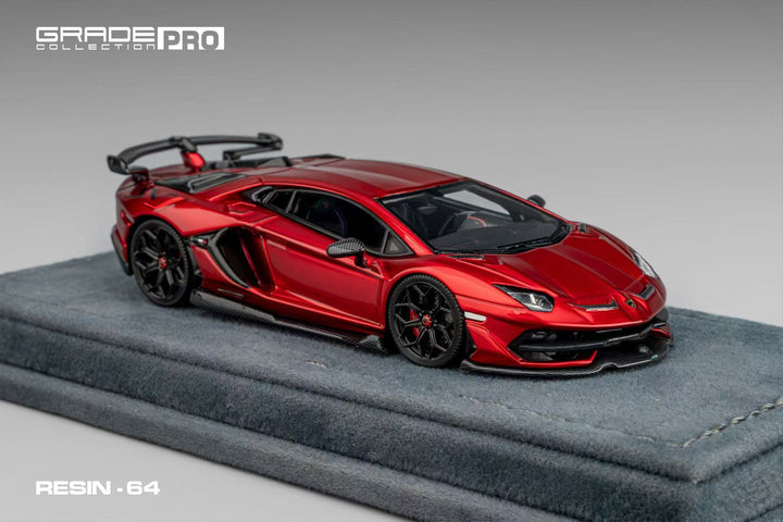 [Preorder] GRADE PRO 1:64 Lamborghini Aventador SVJ LP770 Novitec (4 Colours)